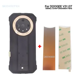 New Original DOOGEE V31GT Battery Cover Back Cover Fingerprint Receiver With Rear Cover Decoration Parts For DOOGEE V31 GT Phone