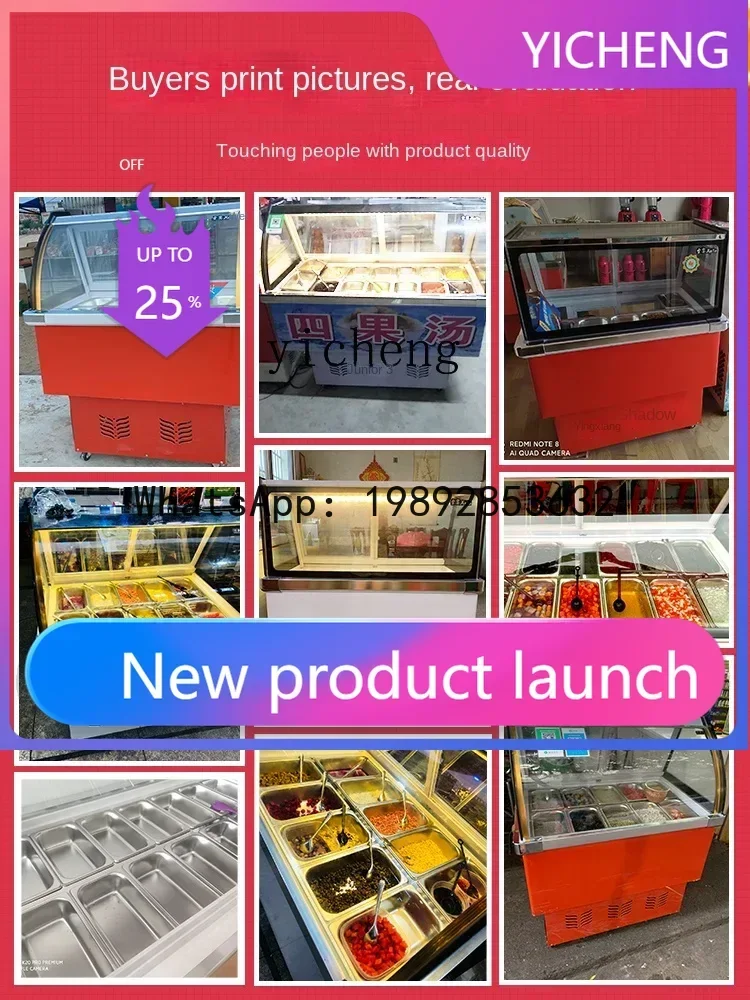 

8gz7Z Fruit Fishing Display Cabinet Freezer Ching Bo Leung Fresh Cabinet Commercial Stall Car