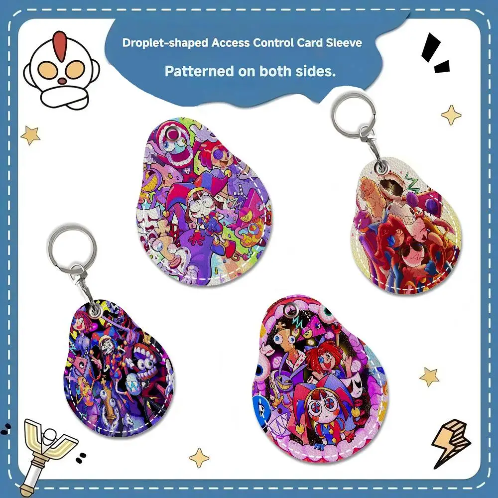 T-The A-Amazing D-Digital C-Circus Mini Water Drop Shape Community Access Card Holder Elevator Card Sensor Drop Card Protector