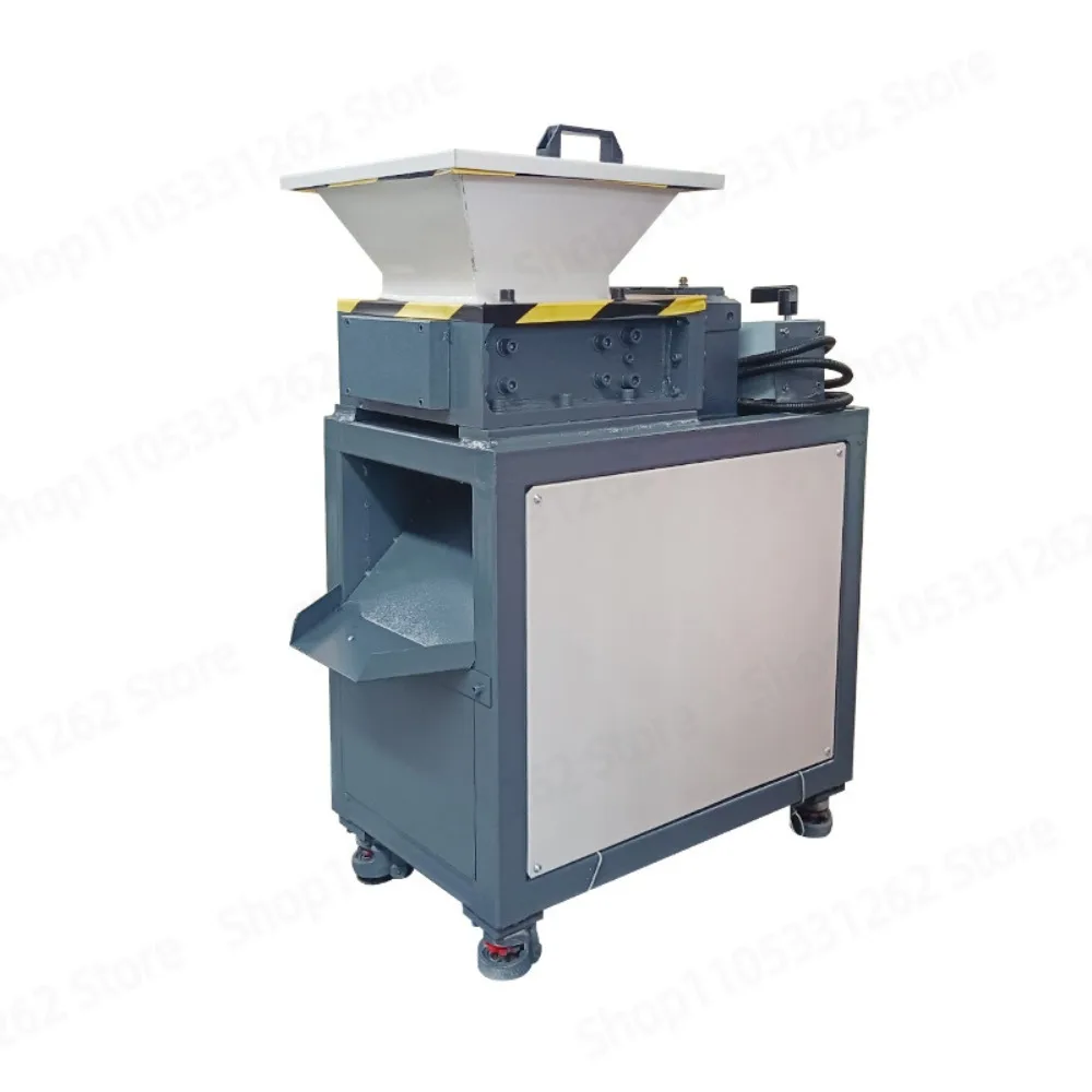 Small Dual Shredder For Kitchen Waste Plastic Bottle Can Scrap Material Laboratory Use Type 180