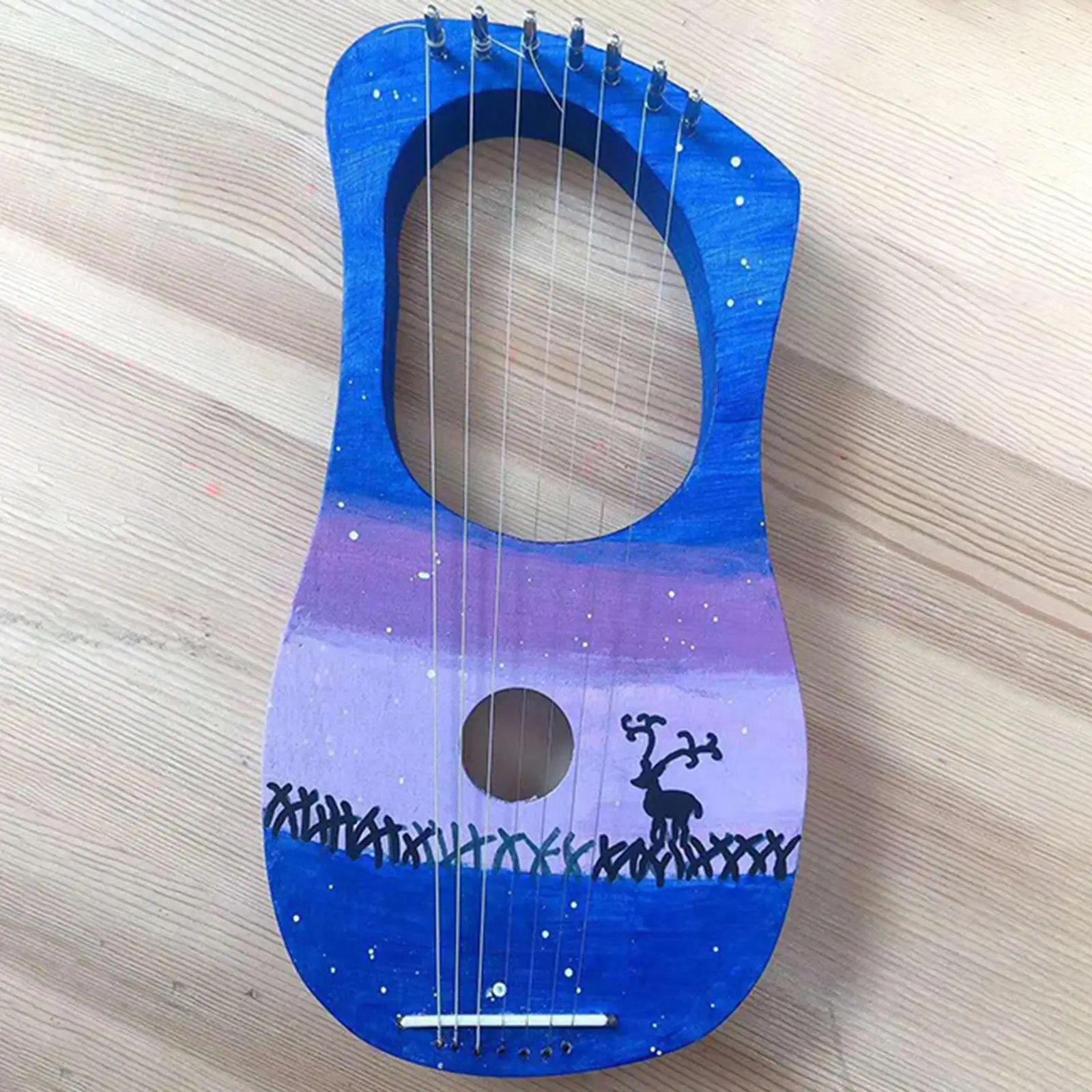 Harp 7 String DIY Set Interactive Soft Sound Harp Making Material Set for