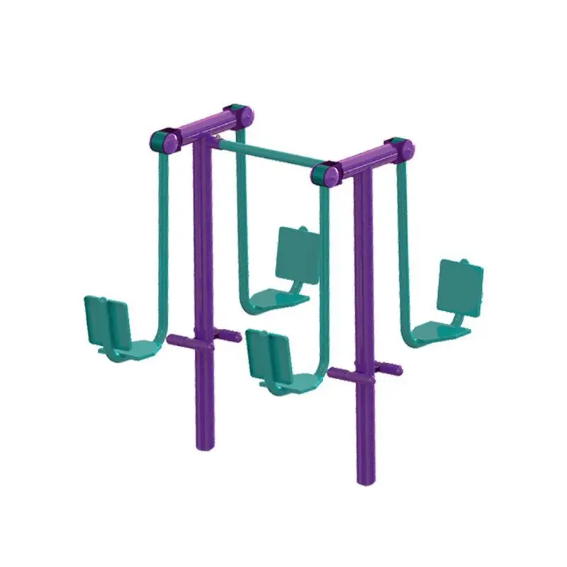 Sports and fitness equipment facilities are directly buried for middle-aged and elderly waist, back and leg exercises