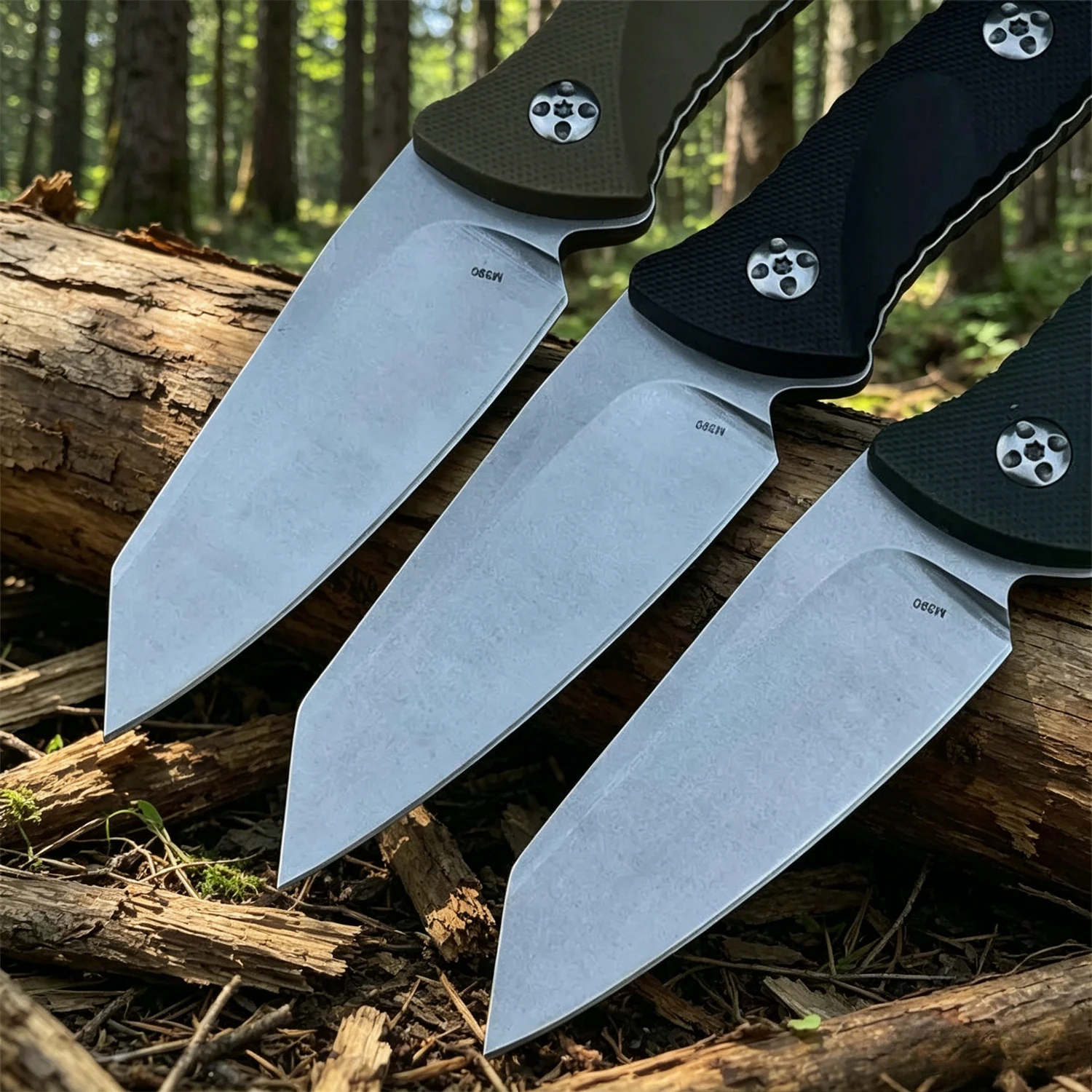 Model 93M Outdoor Fixed Blade Knife 8Cr13MoV Blade Wearproof Nylon Fiber Grip Daily Carry Camping Utility Knives Tools view 3