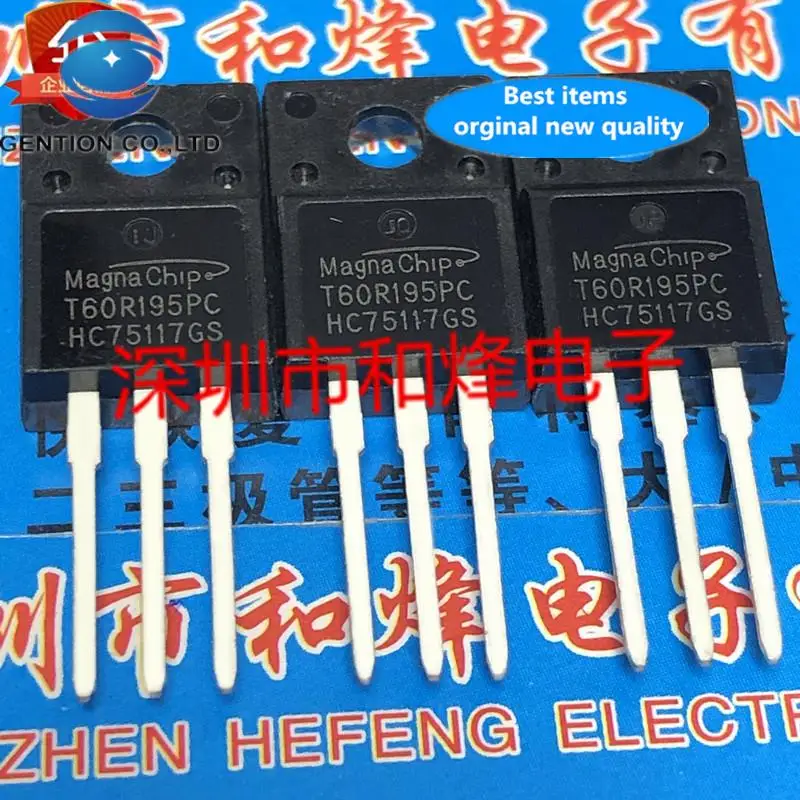 

10pcs 100% orginal new T60R195PC MMFT60R195PC TO-220F 650V 20A