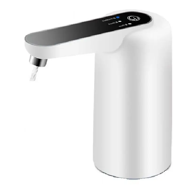 【ELEVATE LIFE】Water Bottle Dispenser, Removable Water Dispenser for Bottle, Upgraded Portable Automatic USB Charging White ABDD