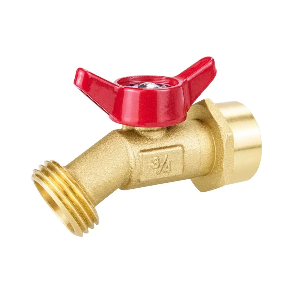 Brass Quick-Connect Spigot Valve Designed for For outdoor Installation with NPT Threading for Standard Hose Compatibility