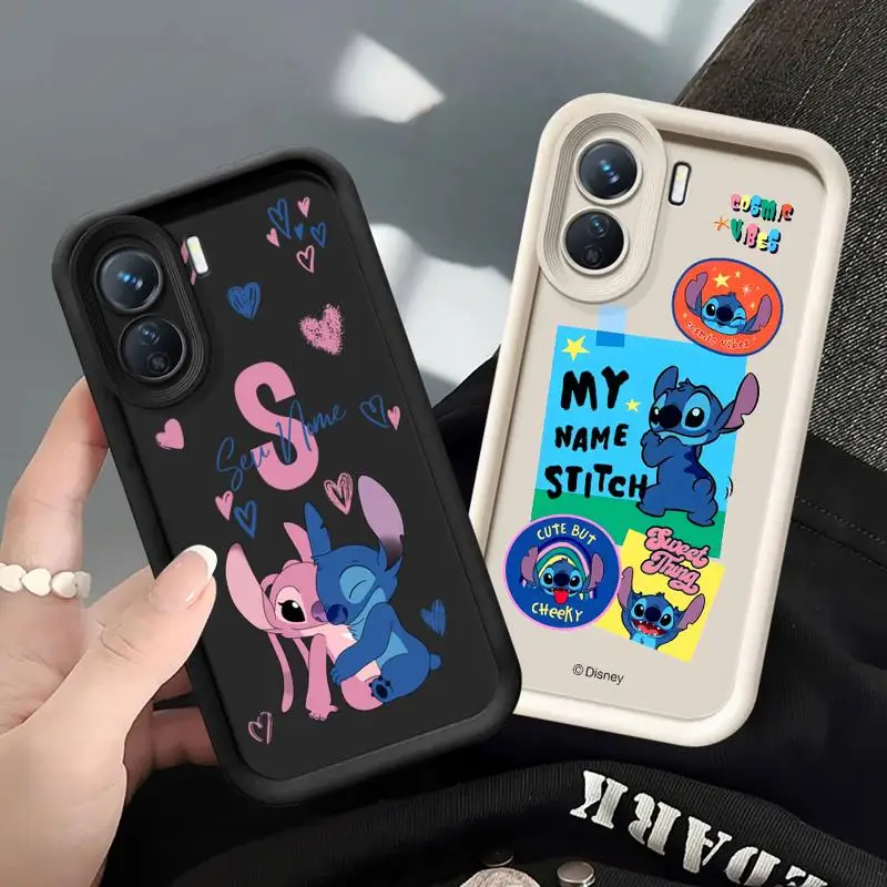 phone case for Redmi note 10 5g 13c 11 13 pro 12s 11promax 12 10s 12pro stpu funda waterproof casos Disney Stitch Angie Cool Art