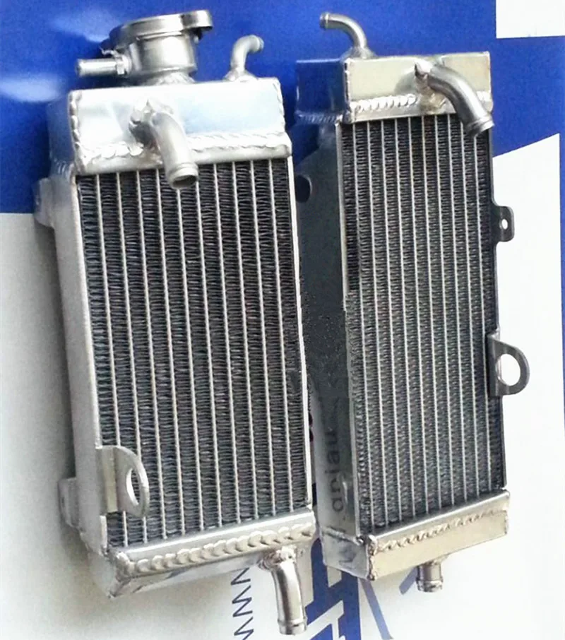 NEW L+R TOP all Aluminum Radiator For 1992 Yamaha WR200 WR200RD WR 200 RD hight quality durable Cooler Cooling Coolant 92