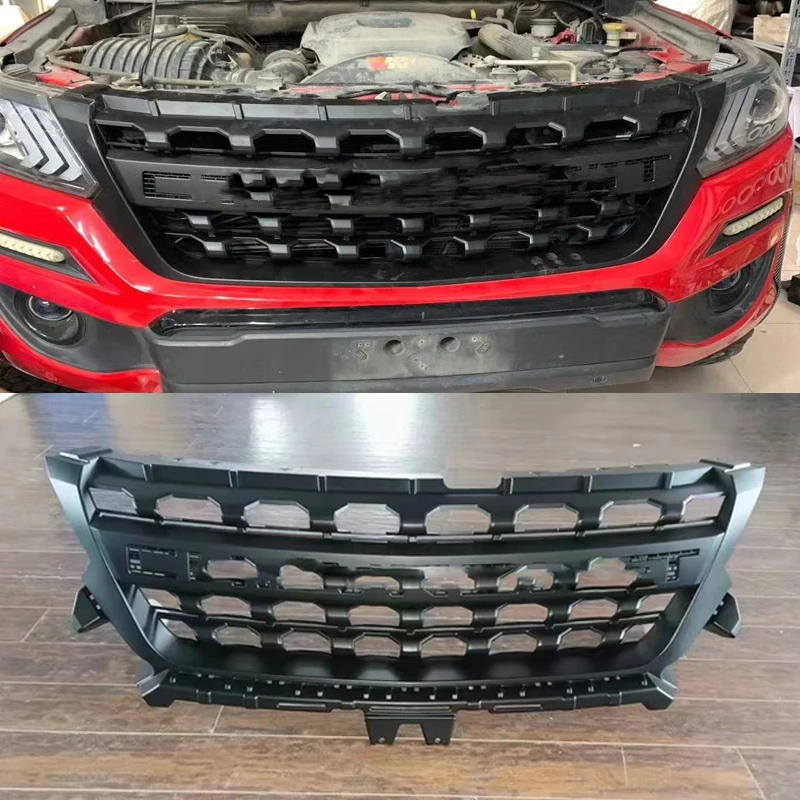 Pickup Car Racing Grille Front Bumper Mask Cover Radiator Grill Grills For Chevrolet Colorado 2016 2017 2018 2019 2020