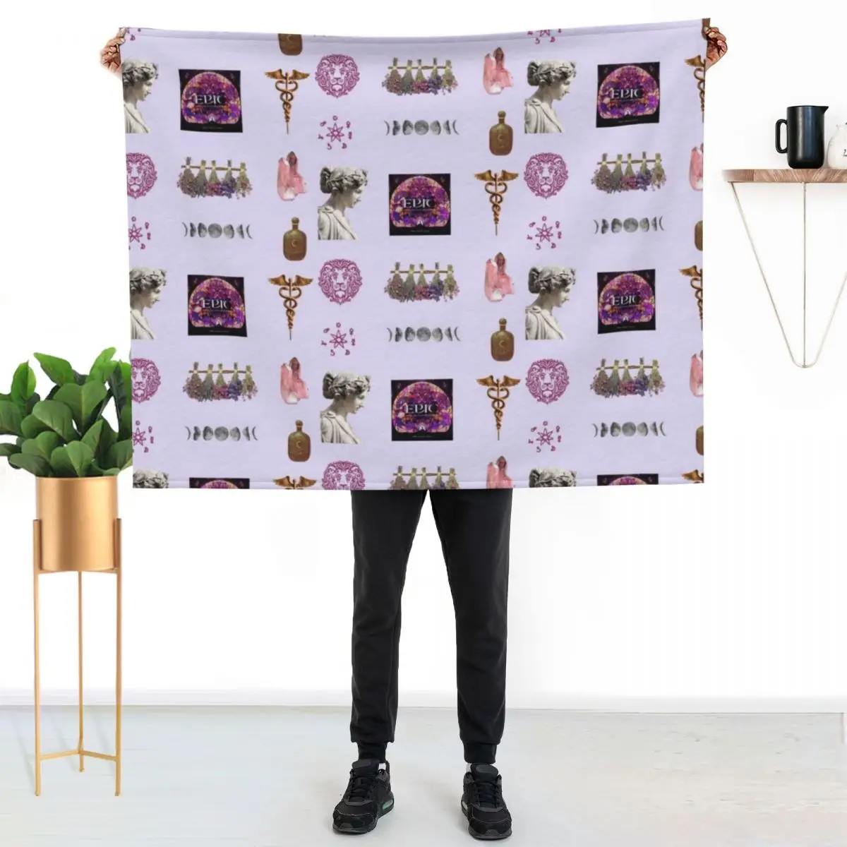 Epic the musical The Circe Saga Throw Blanket Plush Flannel warm winter Furry Bed Soft Plush Plaid Blankets