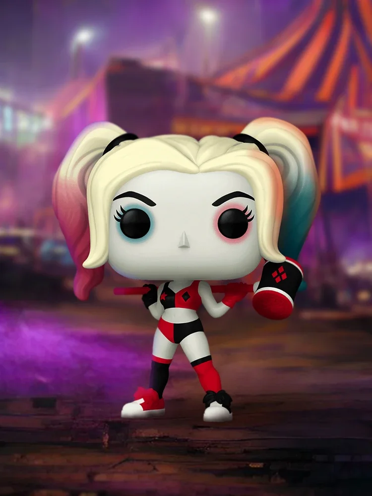 Funko POP American Comic DC Harley Quinn Handgefertigte Animation Clown Bösewicht umliegenden Spielzeugpuppenornamente