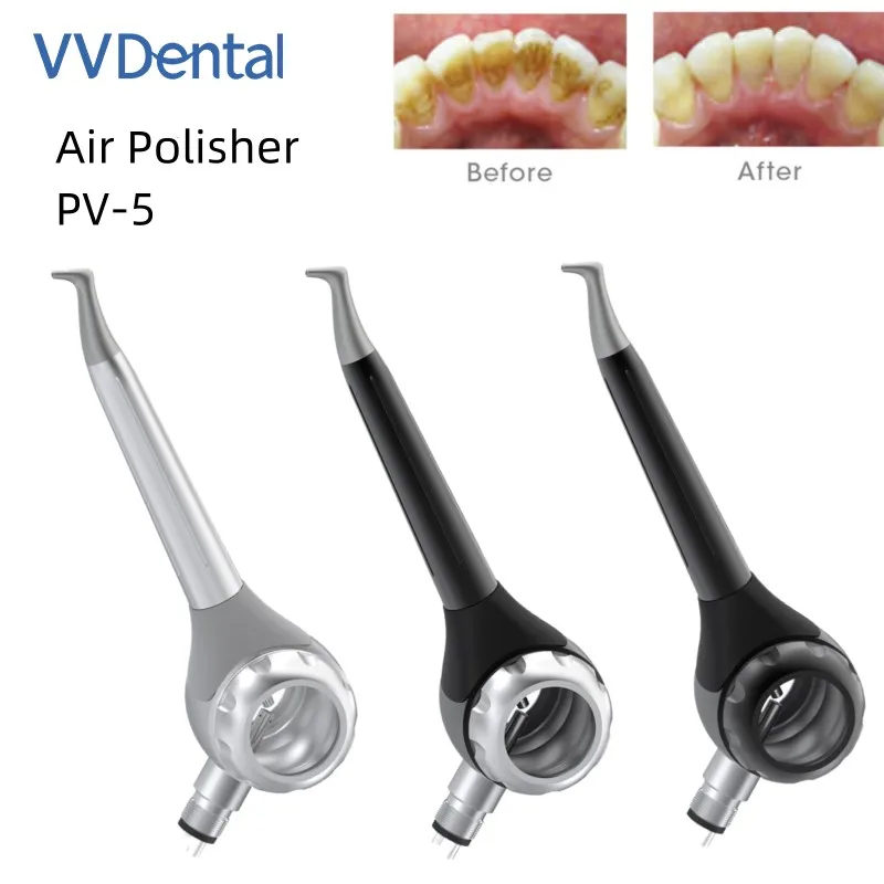 Dental Air Polisher Prophy Jet Dental Photopolymerizer Portable and Lightweight Dental Air Polisher Remove plaque Anti Suction