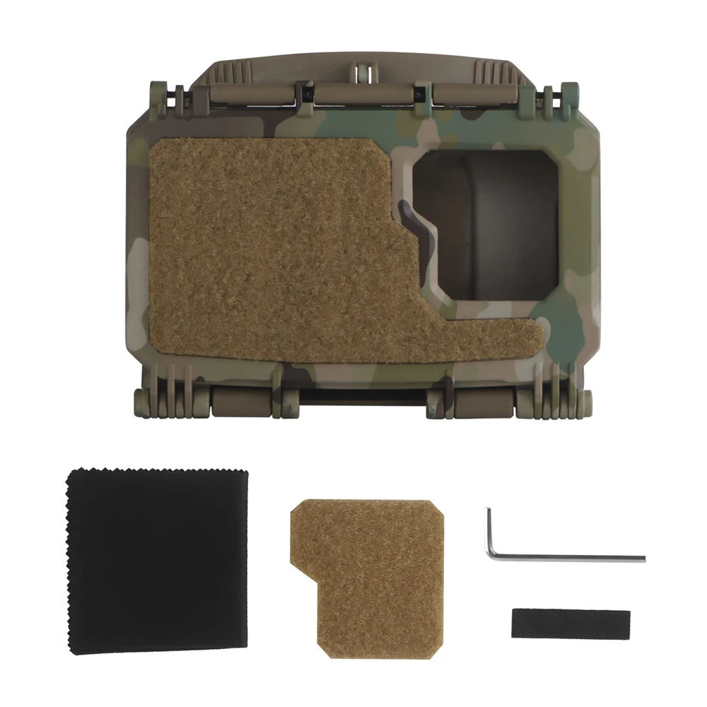 Boîte de téléphone portable tactique MOLLE V2, gilet de chasse, panneau de Navigation, étui d'équipement instantané pour jeux de guerre CS Airsoft Paintball
