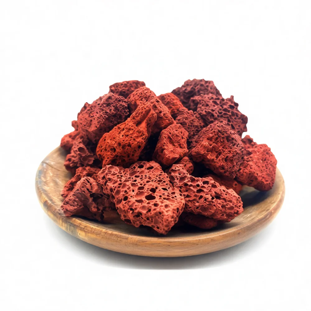 Red Lava Rocks For Aquarium De - Aquarium Plant Gravel ulasan dan harga