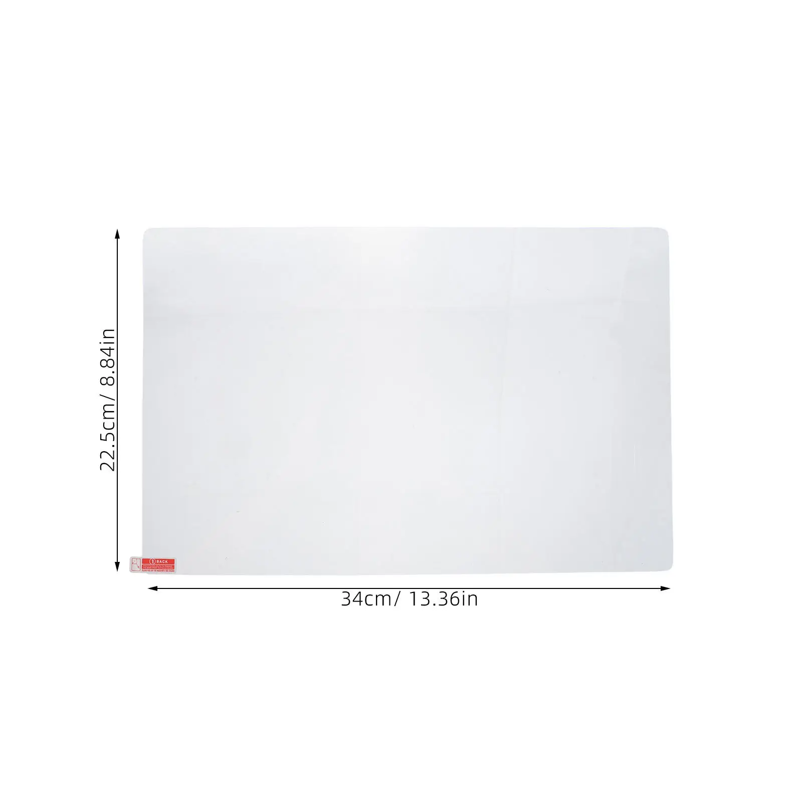 Dashboard Screen Protector Tempered Glass for Automotive Navigation Display High Definition Transparent Scratch Proof