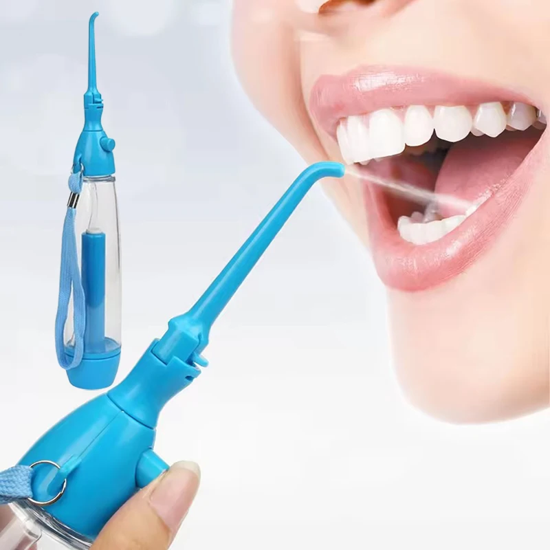 Non-Electric Portable Oral Irrigator Teeth Cleaner Water Jet Flossing Tooth Health Household Device