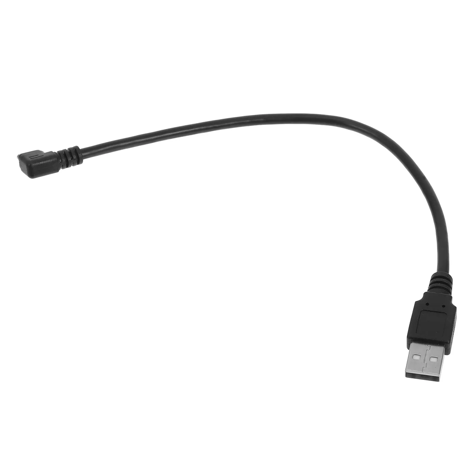 

Micro USB Cable Right Angle 90 Degree Dual Elbow Fast Charge Data Rugged Nylon Braid Compact for Phones Tablets