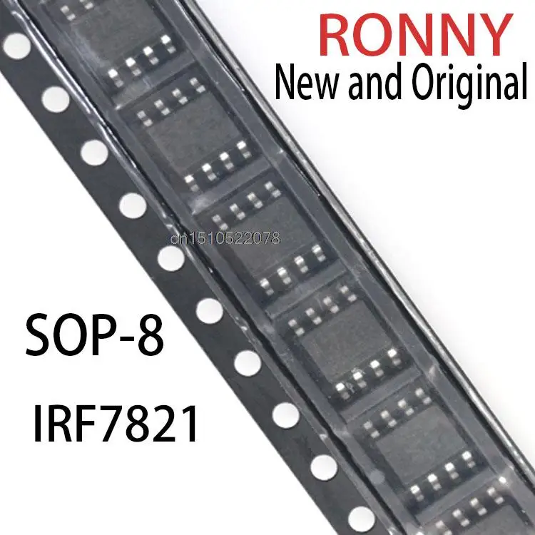 10PCS  New and Original   F7821 sop-8 IRF7821