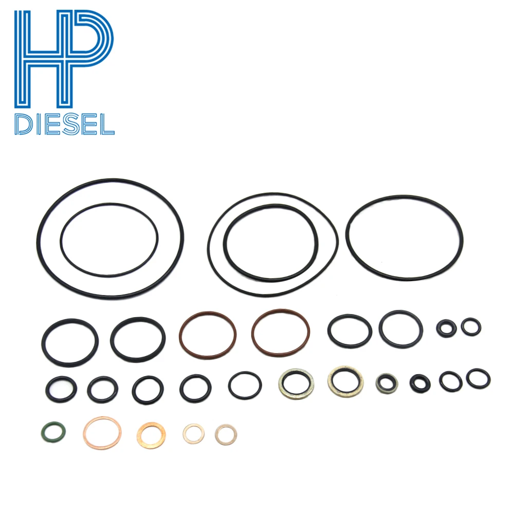 10pcs/lot Repair Kit CR/CP2, Repair Tool CRCP2, Diesel Fuel Engine Injection System Spare Part, for Fuel Pump, Gasket Kit