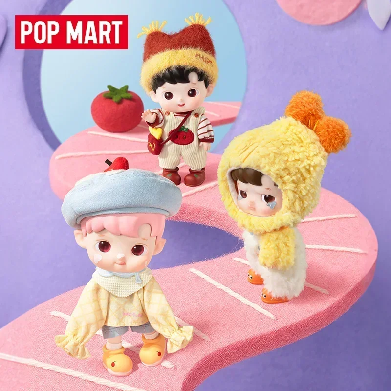 

POPMART HACIPUPU Little Foodie Series 1/12 Action Figure Ornaments Figurines Home Decor Desktop Model Dolls Gilrs Gift