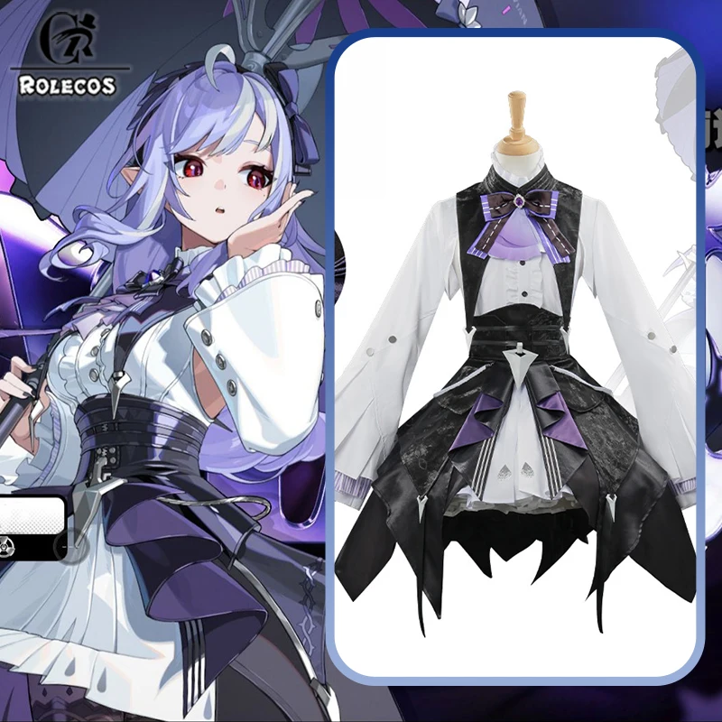 

ROLECOS Game ZZZ Vivian Banshee Cosplay Zenless Zone Zero Vivian Costume Halloween Party Clothing for Woman Prop