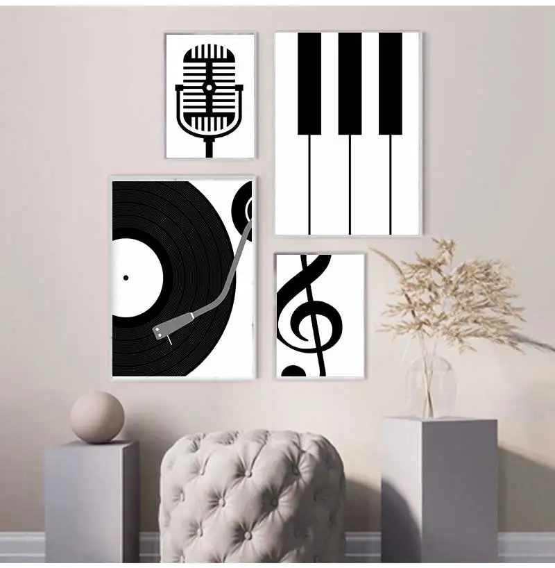 Minimalist Instrument Posters - đánh giá và giá Picture Of Musical Instrument