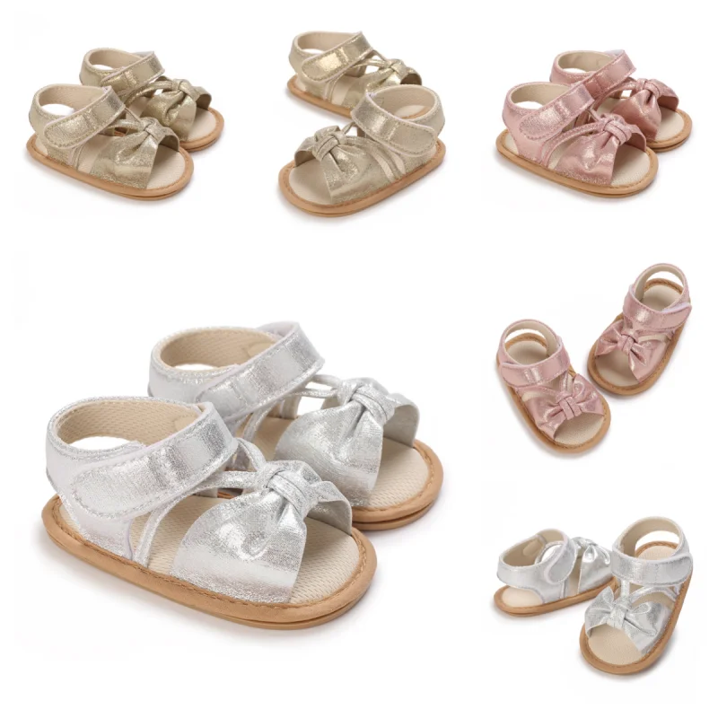 

0-18 Months Old Baby Girl Summer Sandals Comfortable And Cute Soft Rubber Soled Baby Walking Shoes