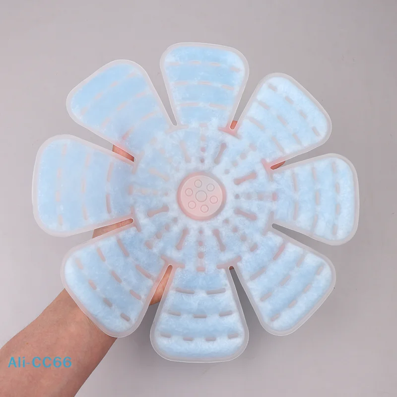 【M】ورقة تبريد خوذة صيفية قبعة بطانة حماية من الحرارة حزمة ثلج قابلة للطي أداة متعددة الوظائف لركوب الدراجات والمشي لمسافات طويلة والتخييم