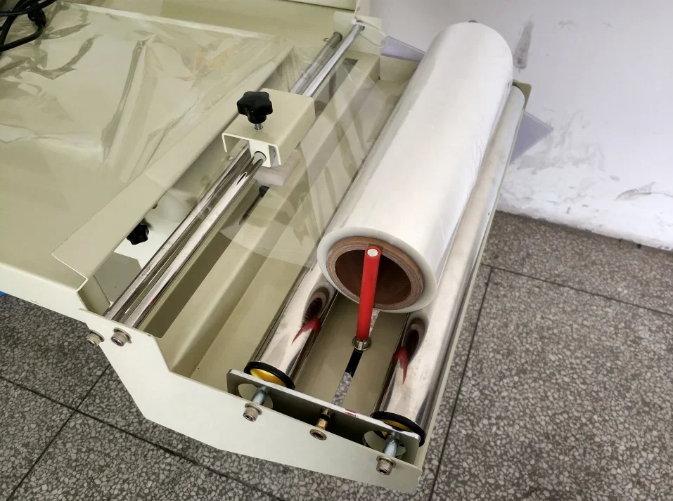 Cheaper Semi-Automatic Pneumatic L-Bar Sealer Cutter Machine for Shrink Film - Compact Size with Sealing And Cutting Features