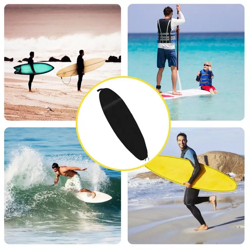 Cubierta de calcetín para tabla de surf, funda protectora impermeable para tabla, 3 tamaños, cubierta para esquís impermeable y a prueba de polvo, accesorios de surf