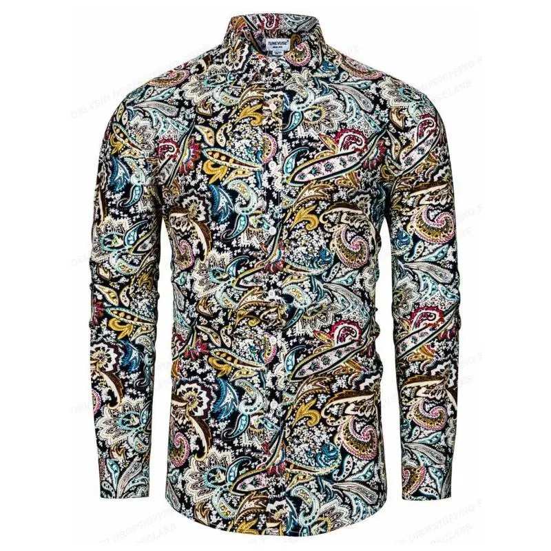 Camisa havaiana floral extragrande masculina, Harajuku, manga comprida, casual, roupas de férias, tops grandes, moda vintage, social, Y2k