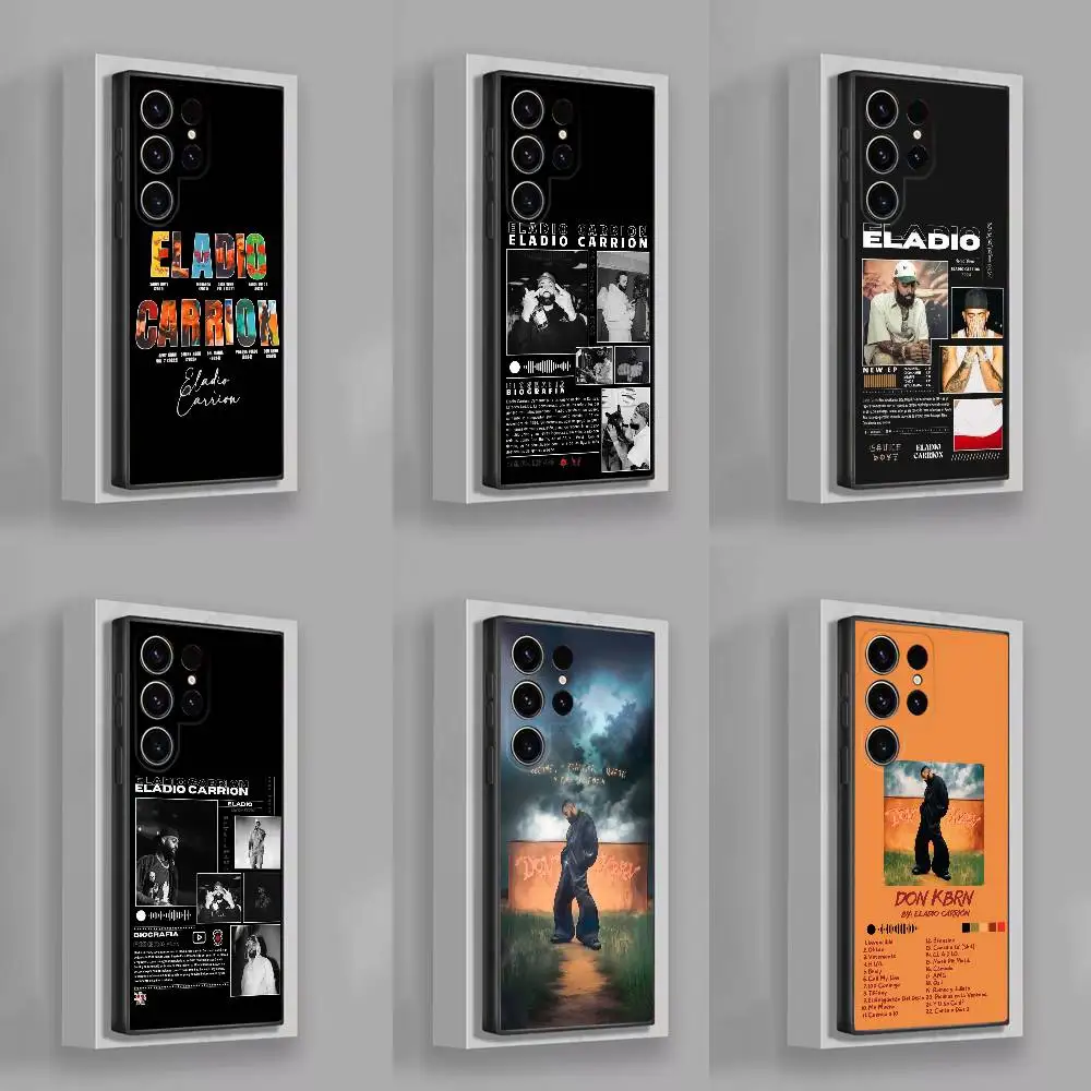 

E-Eladio C-Carrion DON KBRN Cool Phone Case For Samsung S25,S24,S21,S22,S23,S30,Ultra,S20,Plus,Fe,Lite,5G Black Cover