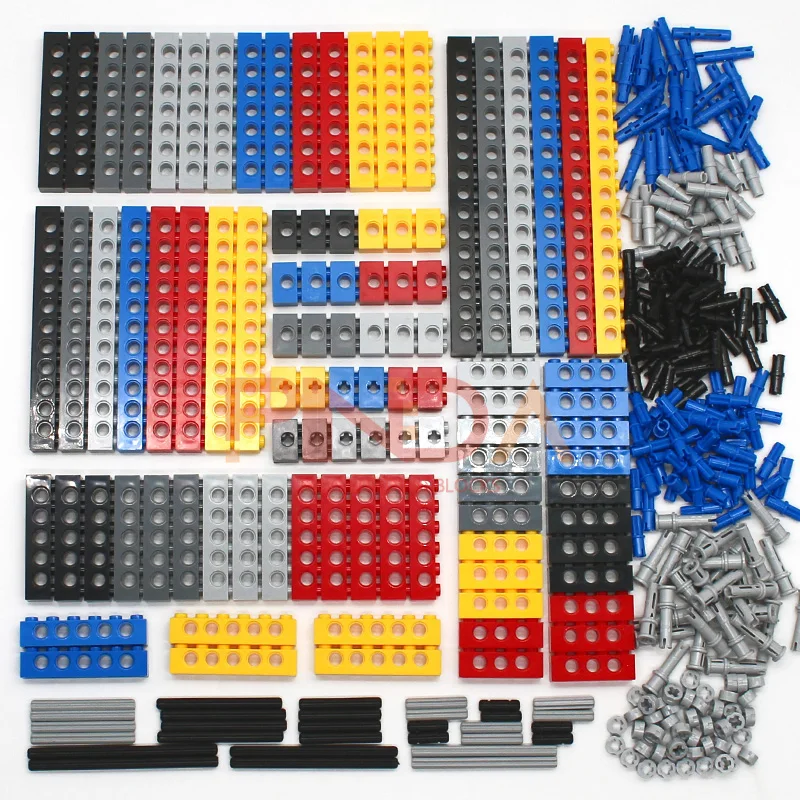 100pcs MOC Connector Panel Gear Building Blocks Bricks Car Motorcycle Set Toys Compatible 32064 3700 3701 3894 3702 3895 3703