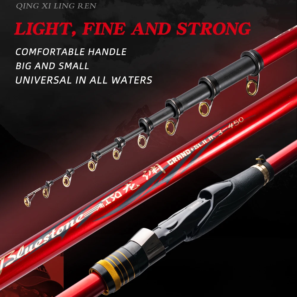 new 3# carbon ultra light super hard reef rock fishing rod 2.7m3m3.6m4.5m5.4m6.3m long shot rod slipping drift Carp rod sea pole