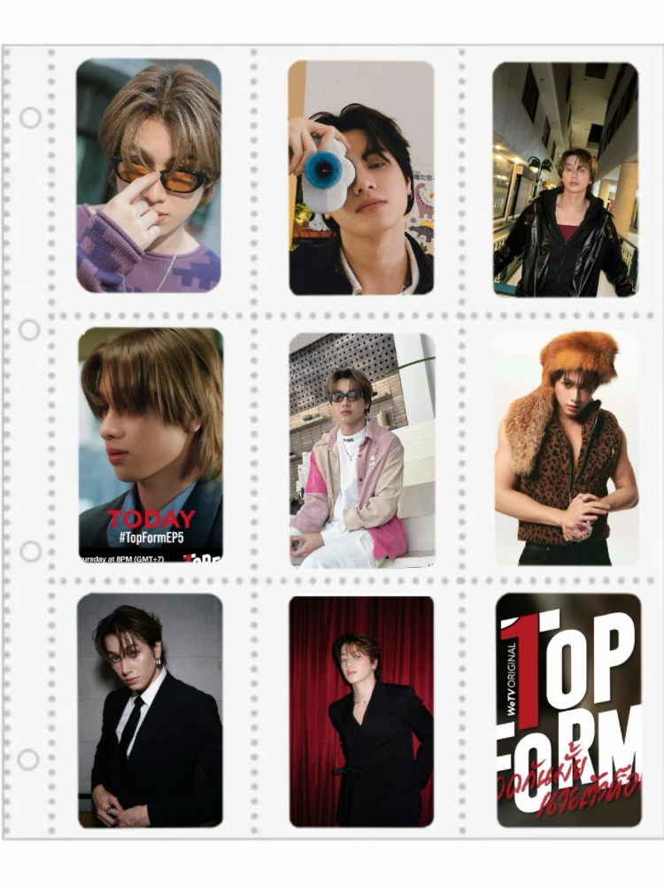 8PC/SET No Repeat Smartboom Photo Picture Thai TV Top Form Drama Stills Photo Double-sided Printed Cards