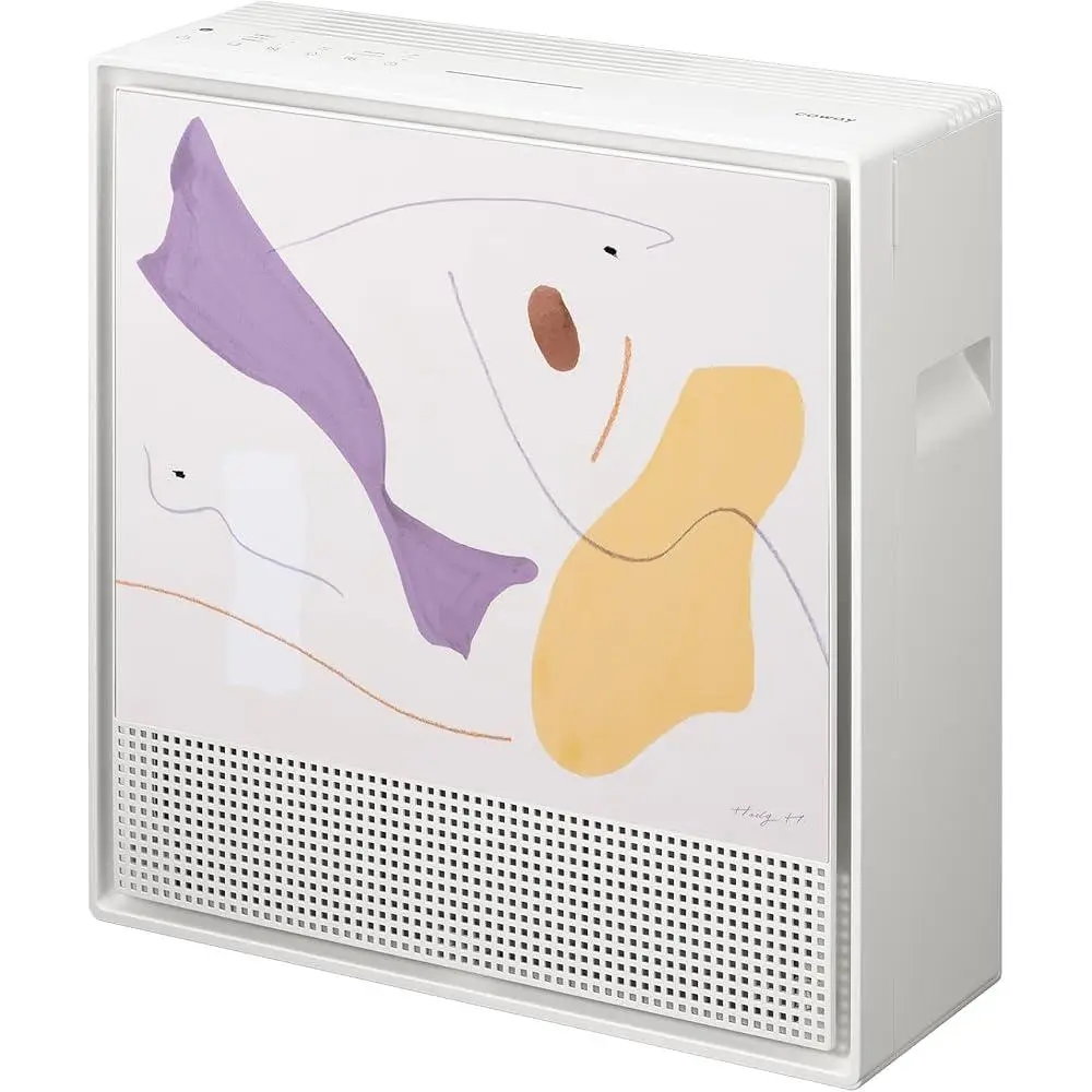 Air Purifier Large Room Coverage HEPA Filter Smoke Allergies Pet Dander Odor Elimination Air Quality Monitor Energy Efficient