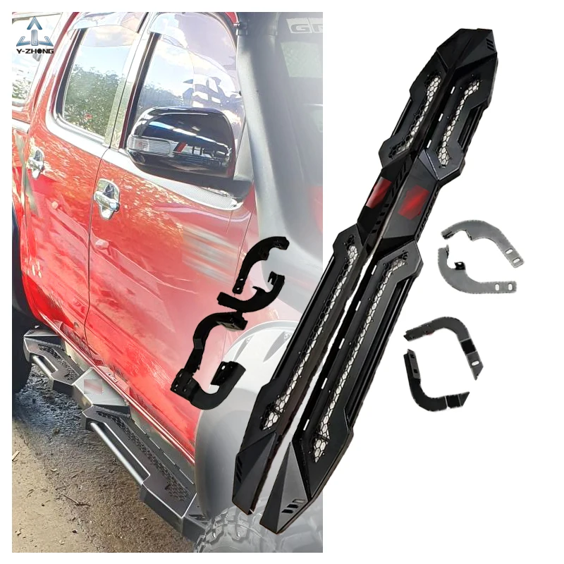 

Hot-selling 4wd Off-road Car Running Boards Side Steps Pedals for Toyota Hilux Ford Ranger Mitsubishi Triton Mazda BT50