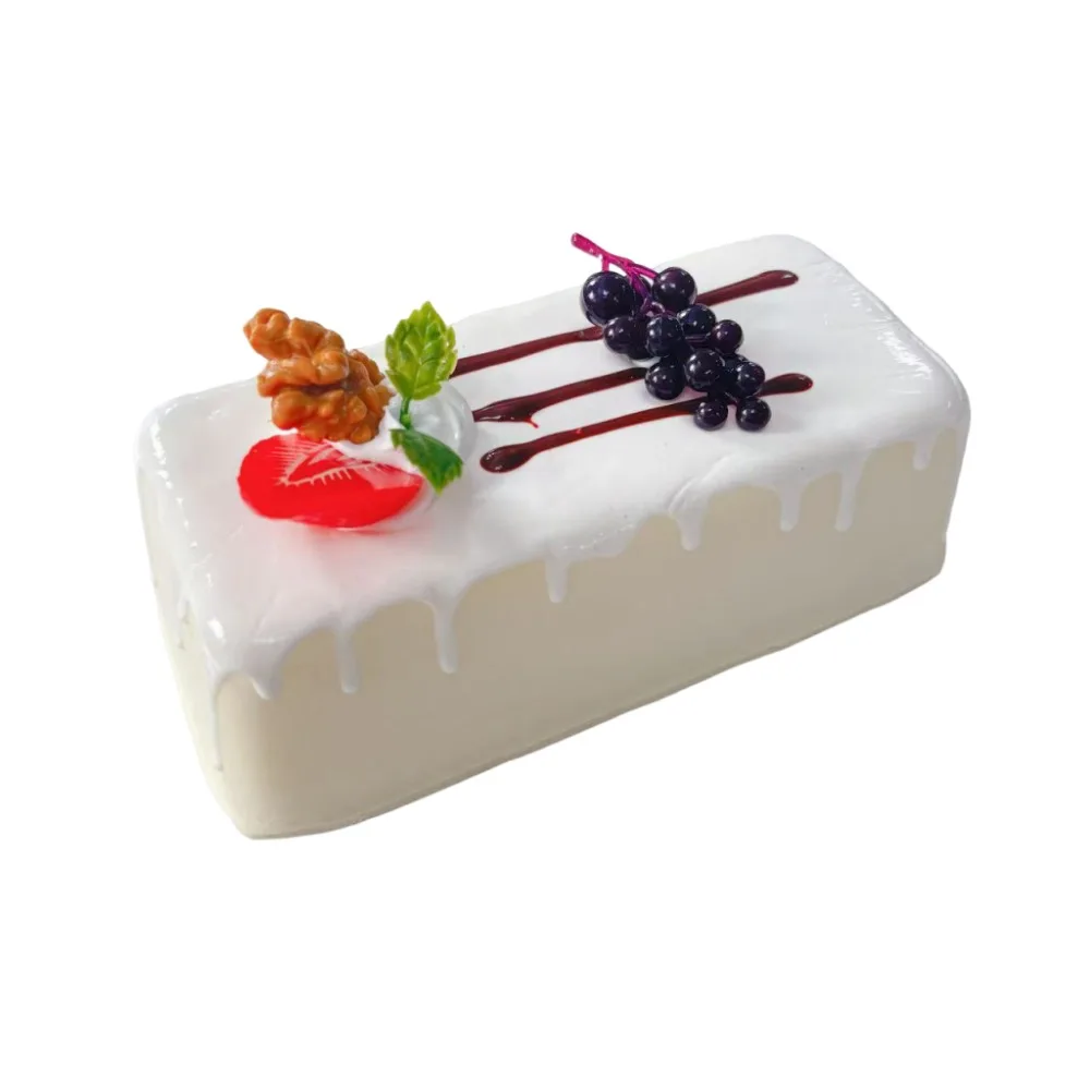 Creative Fruit Cake Squeezed Super Soft Anxiety Relief Slow Rebound Fidget Funny Comfortable Realistic Food Pinch Hand Relax
