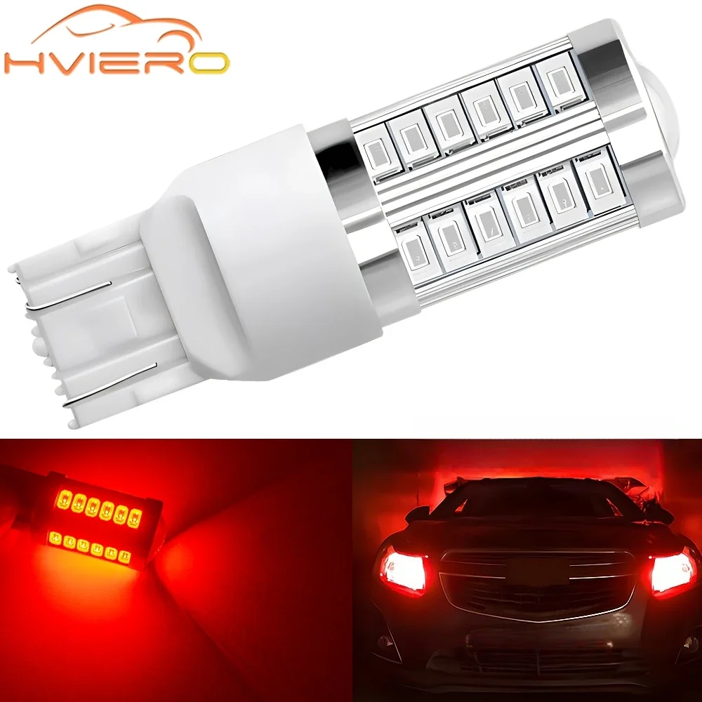 

33SMD 1156 1157 7443 3157 Новые автомобильные фонари номерного знака, светодиодные, белые, красные, желтые, поворотные, дополнительный стоп-сигнал, задний фонарь, автоматическая задняя лампа