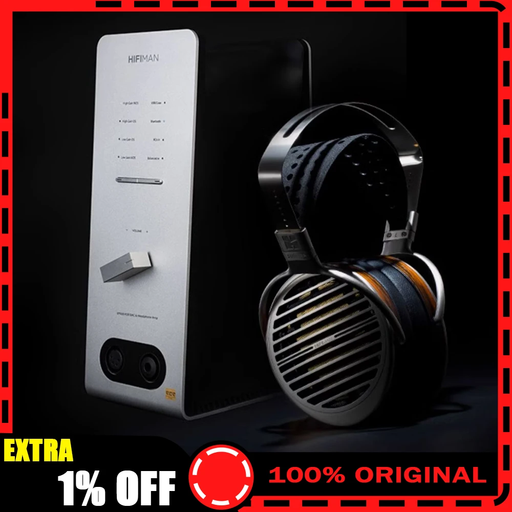 

HIFIMAN EF600 Bluetooth DAC/Amplifier/Headphone Stand with HYMALAYA Pro R2R DAC