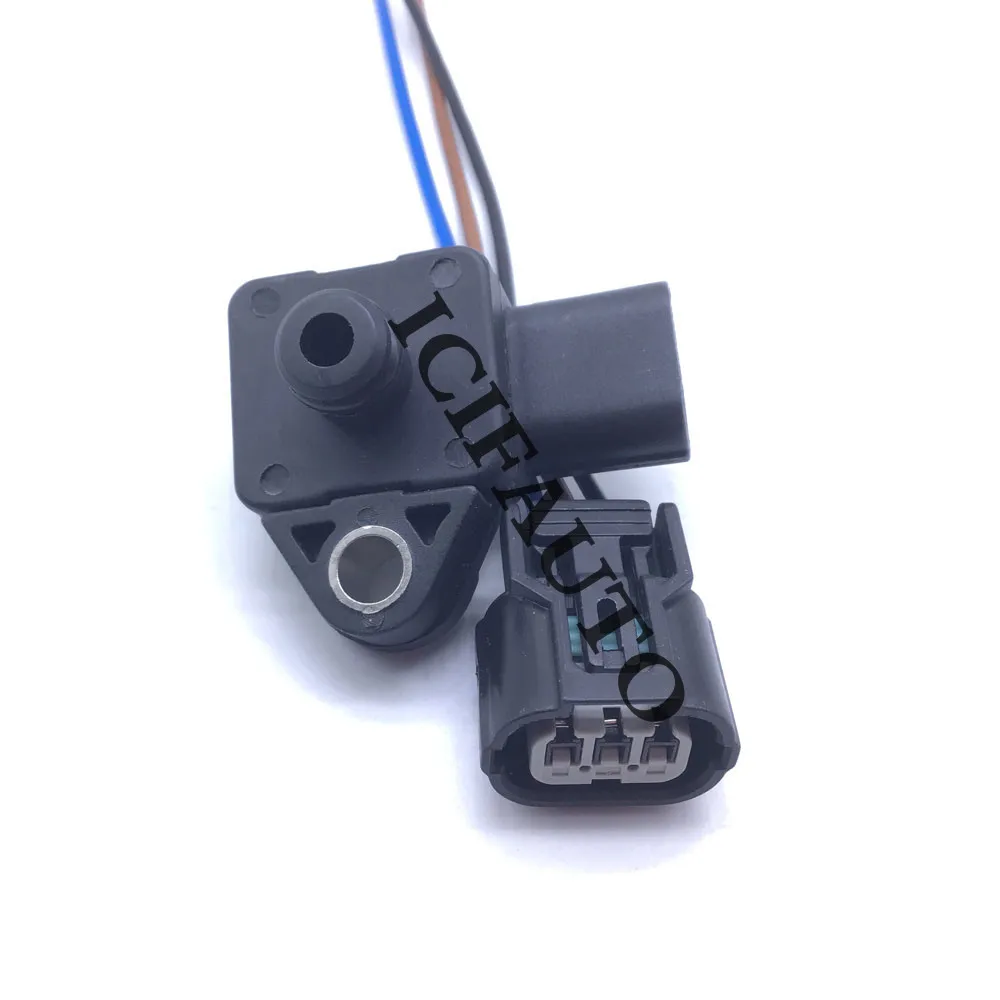 Pressure MAP Sensor+Connector for Honda Accord Civic CR-V Odyssey Acura MDX RSX TSX Pilot Element 37830-PGK-A01 37830-PNC-003