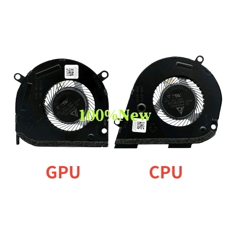 L53542-001 L53541-001 Computer Fans For HP Envy X360 15-DS 15-DR 15M-DR DR0004 15M-DS DS0011 TPN-W142 PC GPU Graphics CPU Cooler