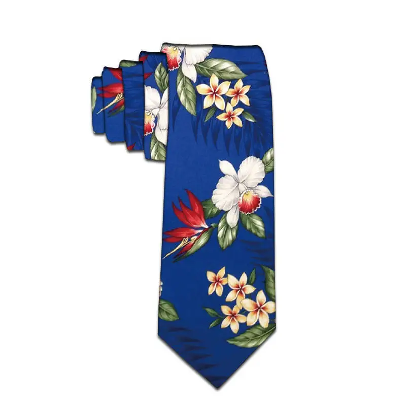 Corbata divertida con estampado de rana y girasol para hombre, corbata de personalidad de negocios a la moda, corbata informal de nailon de 8cm para fiesta y boda