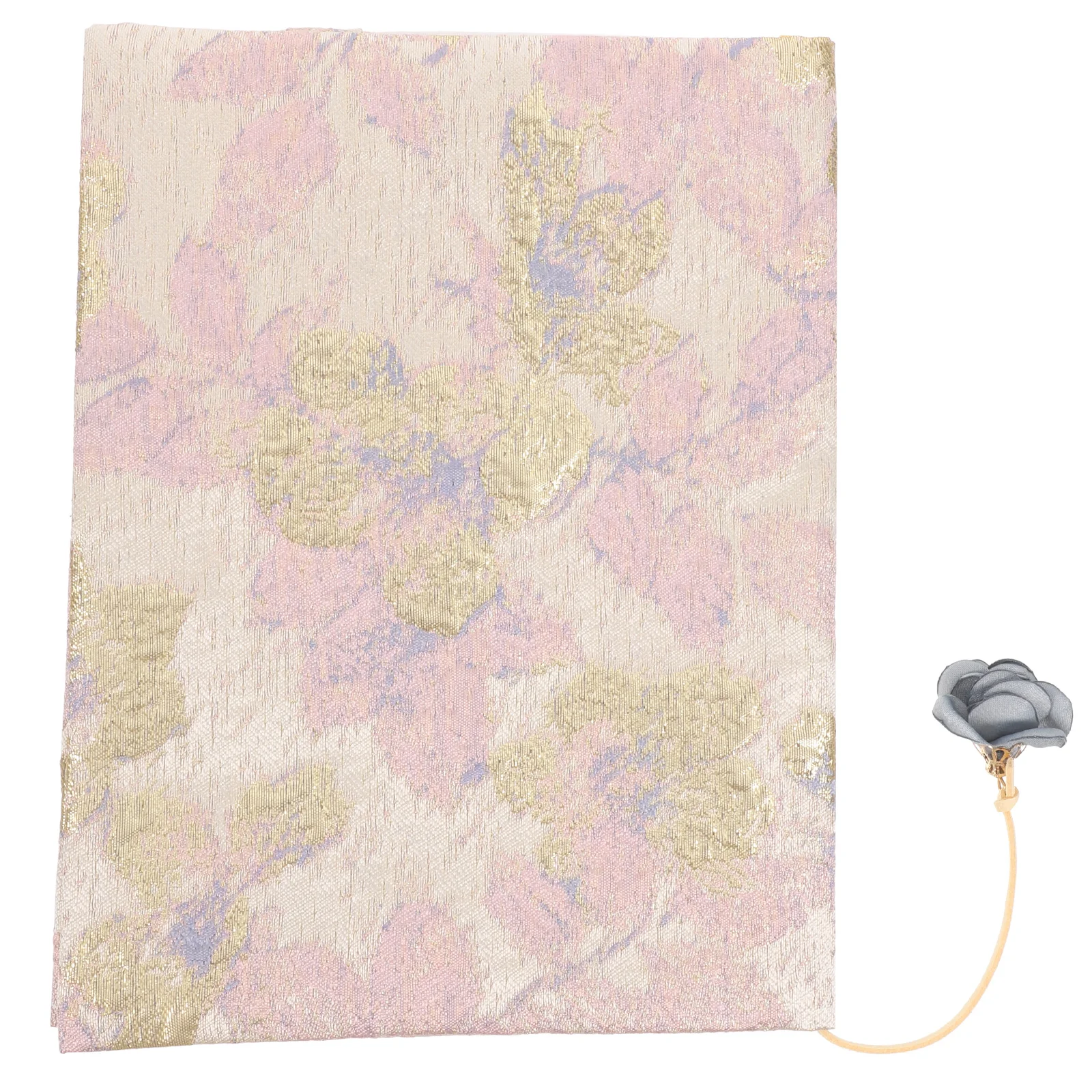 

1 Piece Fabric Book Cover for A5 Notebooks Stretchable Reusable Waterproof Protective Sleeve for Textbooks Journals