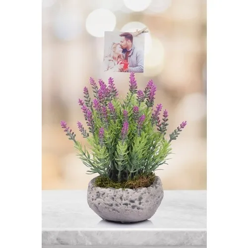 Bappay Decorative Pots Artificial Lavender Tree