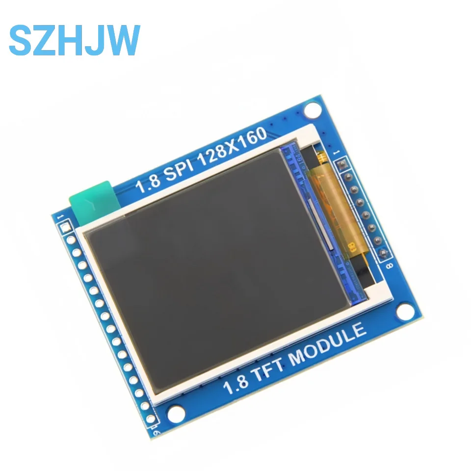 1,8 Zoll TFT LCD Display Modul SPI Schnittstelle 4-Draht IO nur mit PCB Backplane für Arduino MCU