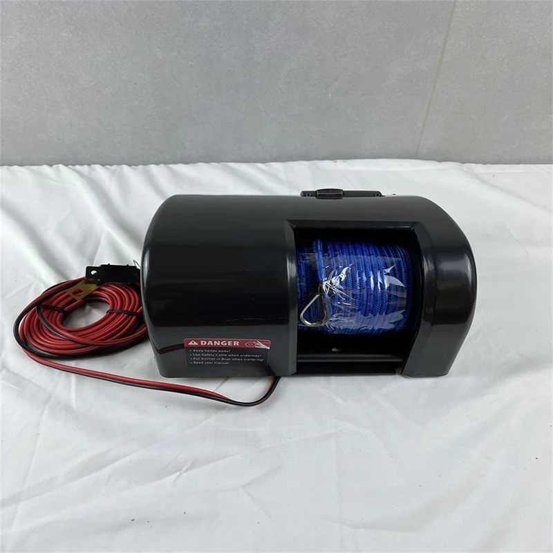 12V Electric Anchor Winch Suitable For Freshwater Anchor Weight KPR 25 Yacht Ship Accessories