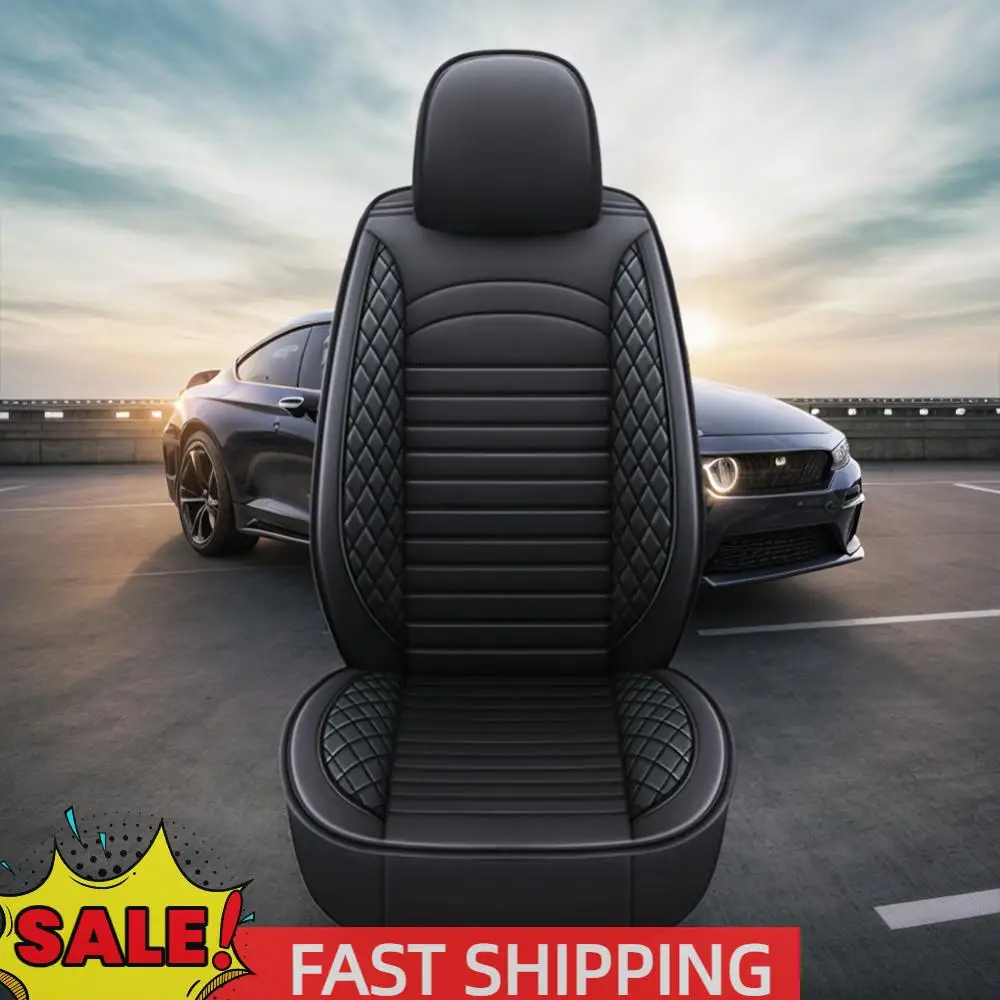 

11 шт., 5-местные чехлы на автомобильные сиденья, кожаные полностью окруженные защитные сиденья, подушка сиденья автомобиля, подходит для седана, внедорожника, пикапа