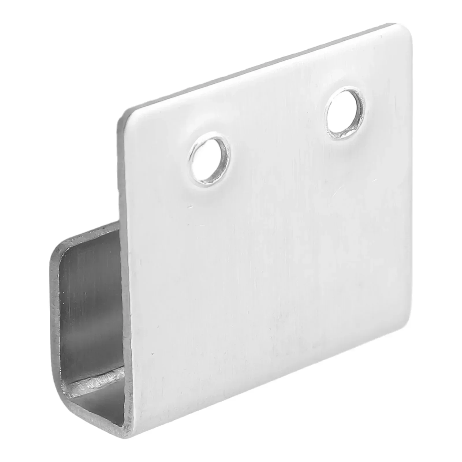 Corner Brackets With Unique U Shape Design Beautiful Silver Stainless Steel Hanging Hook Useful For Tiles Or Mirrors Support