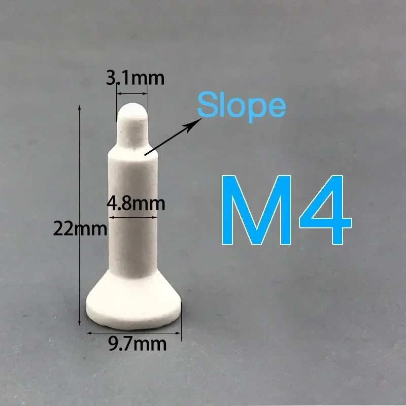 세라믹 위치 맞춤 다월 핀, 절연 세라믹 슬리브, 스폿 용접기 핀 액세서리, M4 M6 M8 M9 M10 M12 M13 M14, 10 개